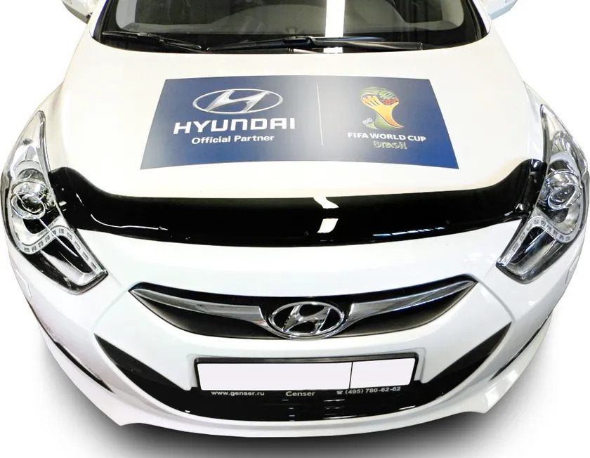 Дефлектор SIM для капота Hyundai i40 2011-2019