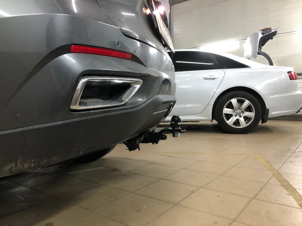 Быстросъёмный фаркоп TowRus для Changan UNI-S (Mk.I) 2024- /  Changan CS55 Plus (Mk.I)  2021- Шар Е с антистуком фото 4