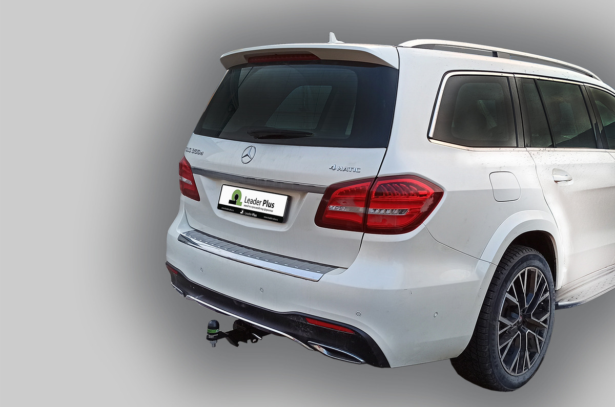 Фаркоп Лидер-Плюс для Mercedes ML W164 (Mk.II) 2005-2011/ML W166 (Mk.II) 2011-2015/GLS W166 (Mk.I) 2015-2019 шар E фото 4