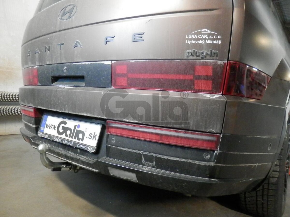 Быстросъёмный оцинкованный фаркоп GALIA для  Hyundai Santa Fe (Mk.V) 2023- Шар С фото 7