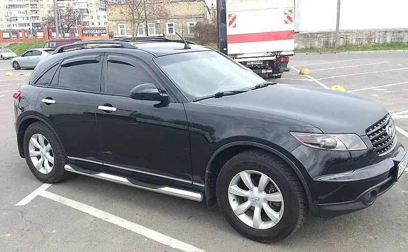 Дефлекторы SIM для окон Infiniti FX35/45 2003-2008