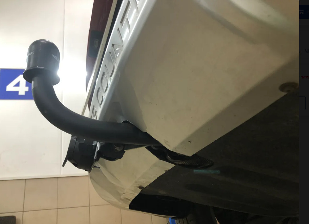 Фаркоп Steinhof для Volvo V40 MV (Mk.II), в т.ч. Cross Country 2012-2019 шар А фото 2