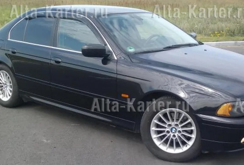 Дефлекторы Cobra Tuning для окон BMW 5 E39 седан 1995-2004 фото 2