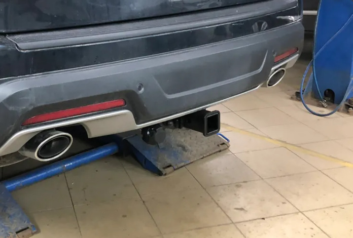 Фаркоп TowRus для Ford Explorer U502 (Mk.V) 2011-2019 шар Е (система антистук) фото 3