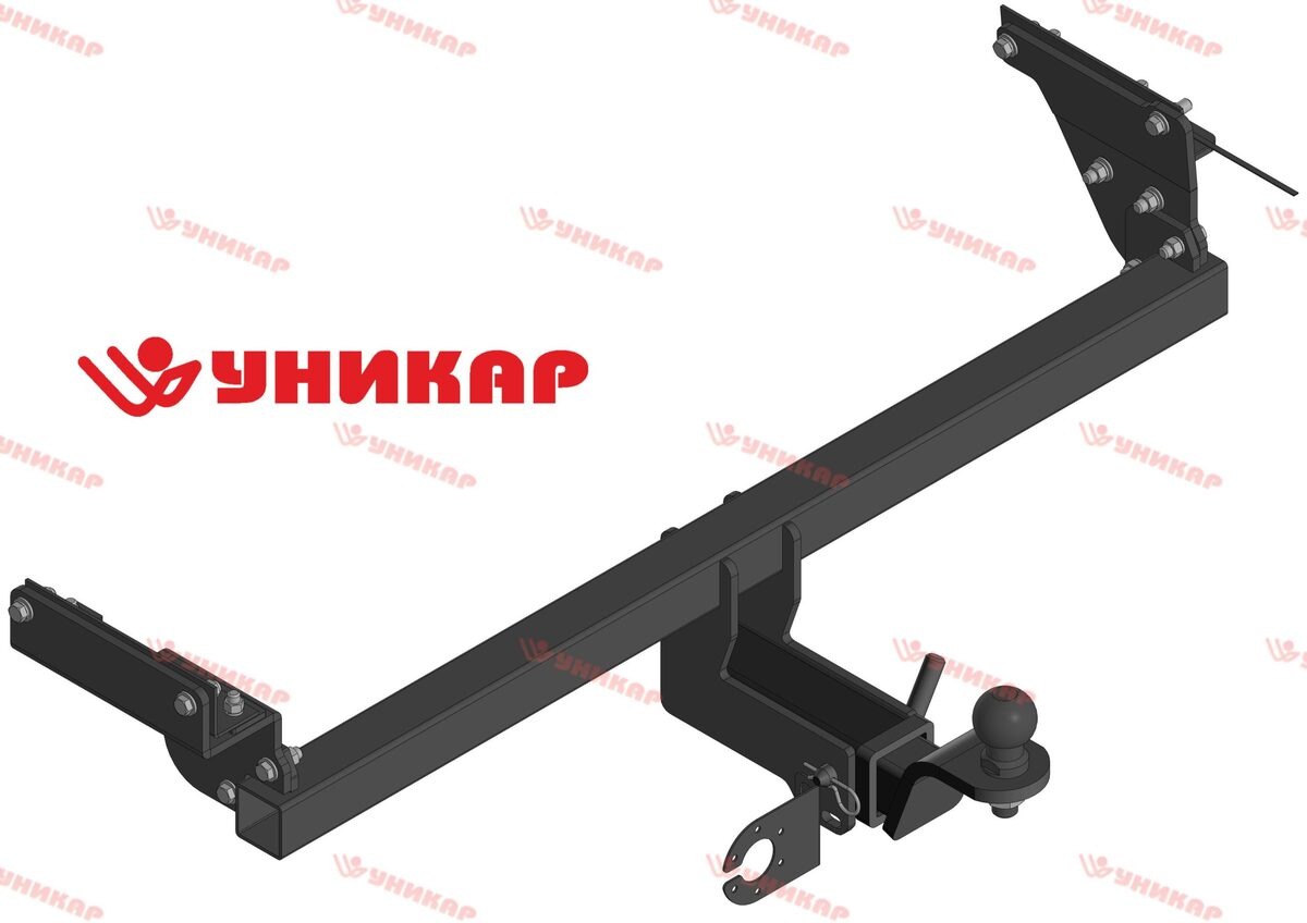 Быстросъёмный фаркоп УНИКАР для NISSAN QASHQAI (Mk.I/Mk.II) 2007- / QASHQAI +2 (Mk.I) Шар Е