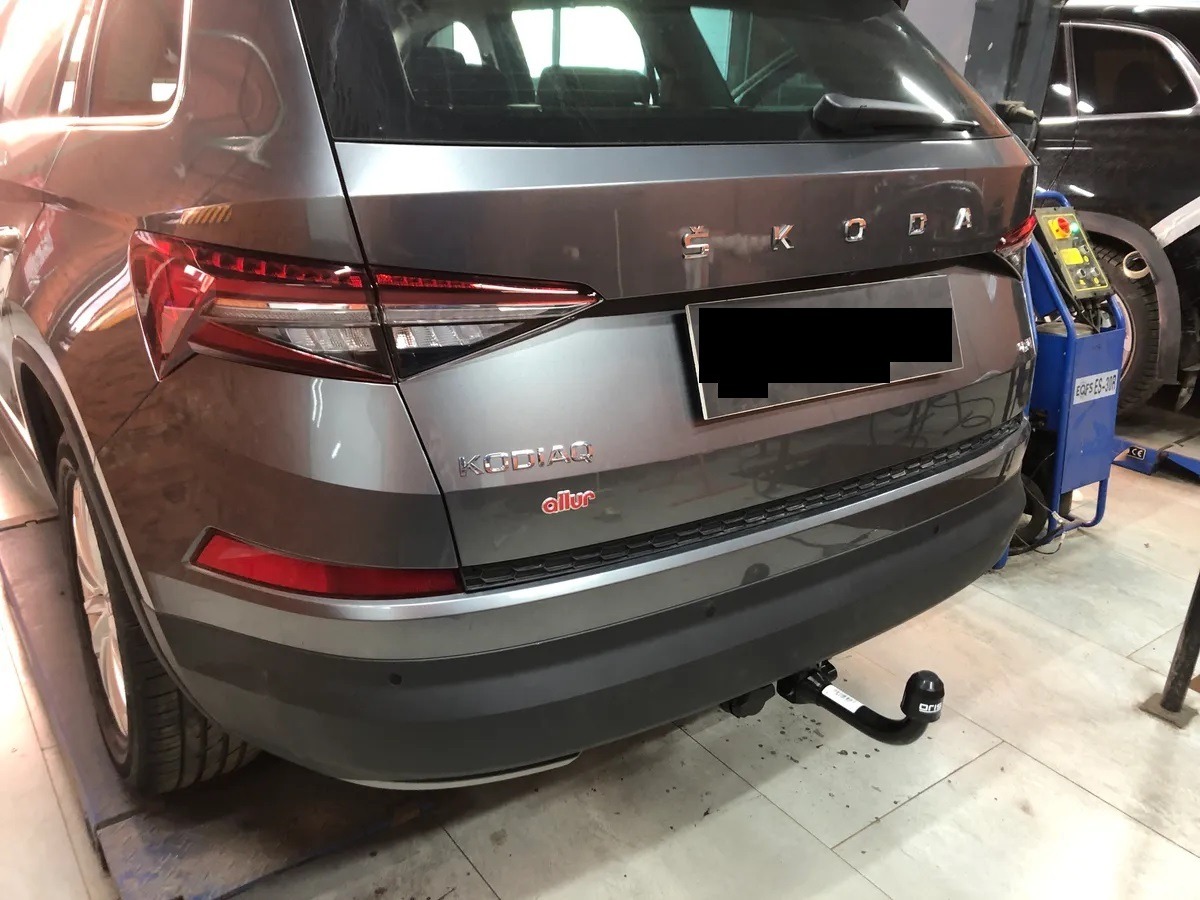 Быстросъёмный фаркоп Oris  для Volkswagen Tiguan (Mk.I/Mk.II) 2016-2024 /  Seat Ateca 2016- /  Skoda Kodiaq (Mk.I) 2017-2023 / Skoda Karoq (Mk.I) 2017- Шар AV фото 7