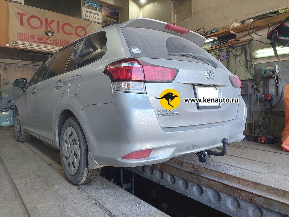 Фаркоп Halty для Toyota Fielder E160 (Mk.III) 2012-/ Toyota Corolla Axio E160 (Mk.II) 2012- шар А фото 3