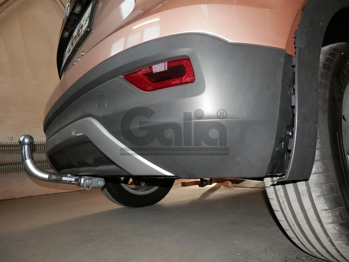 Фаркоп оцинкованный GALIA для Volkswagen T-Cross C1DKR (Mk.I) 2018- шар C фото 3