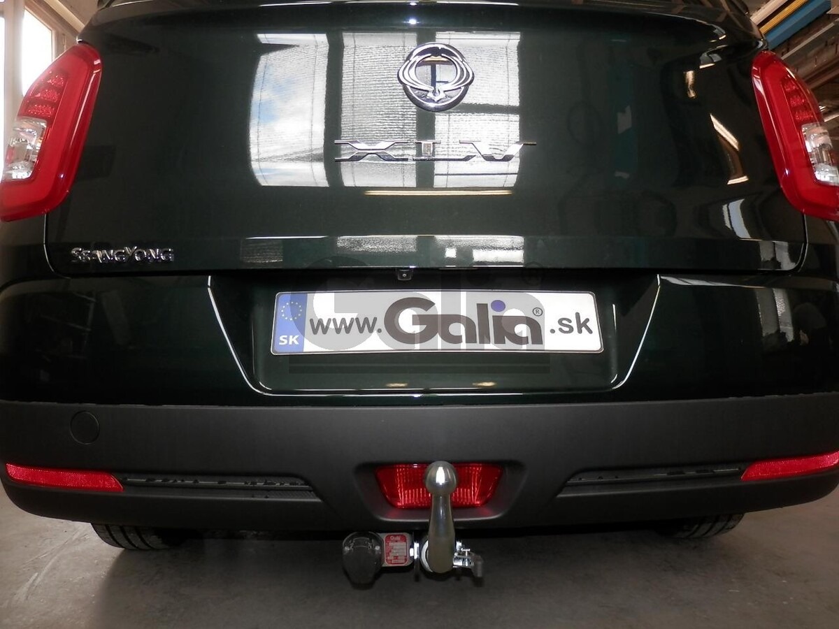 Быстросъёмный оцинкованный  фаркоп GALIA для  KGM Tivoli (Mk.I) 2023- /  SsangYong Tivoli 2015-2018 (кроме 4WD) / SsangYong XLV 2016-2018 Шар А фото 4