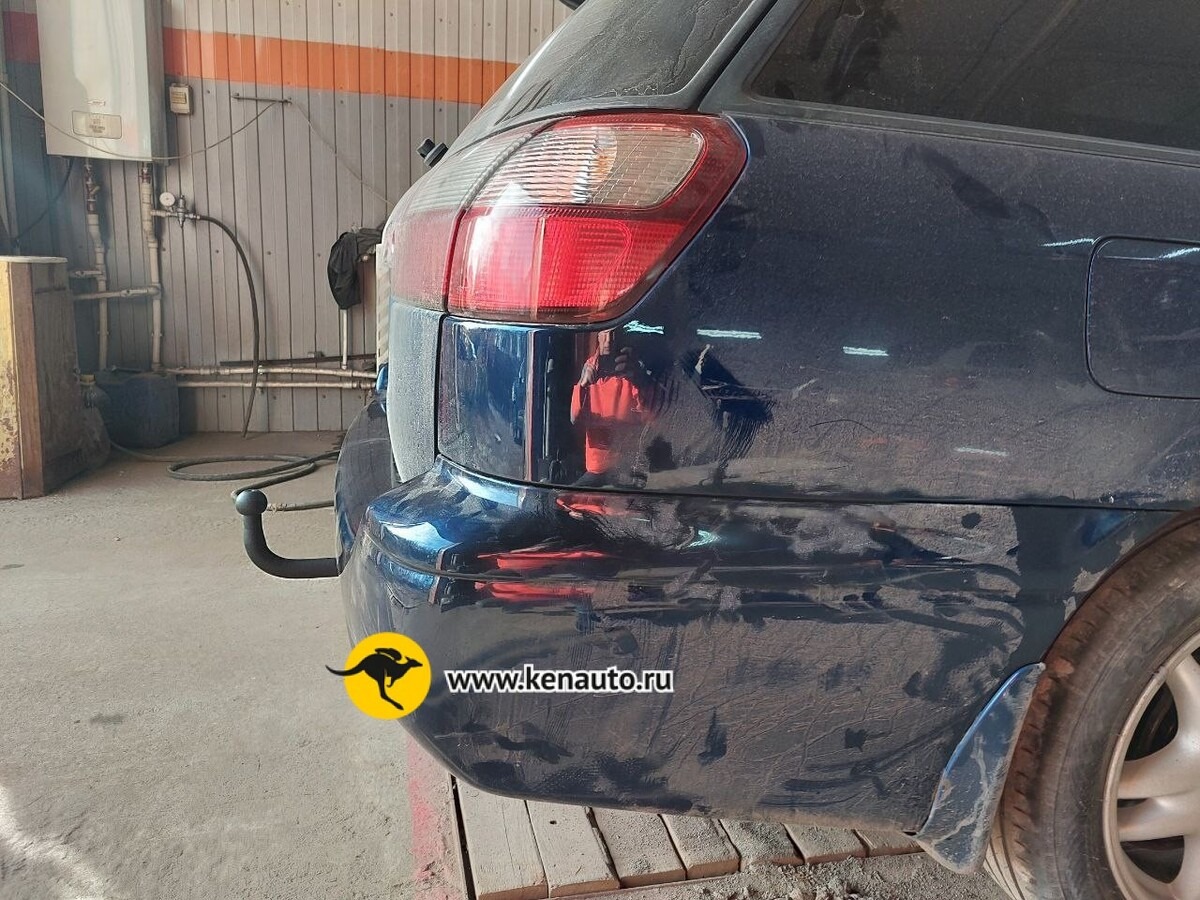 Фаркоп Halty для Subaru Legacy универсал BH5 / BH9 (Mk.III) 1998-2003 / Legacy Lancaster BHE /  BH9 (Mk.II) 1998-2003 Шар А фото 7