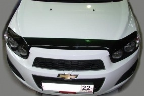 Дефлектор SIM для капота Chevrolet Aveo II 2011-2020