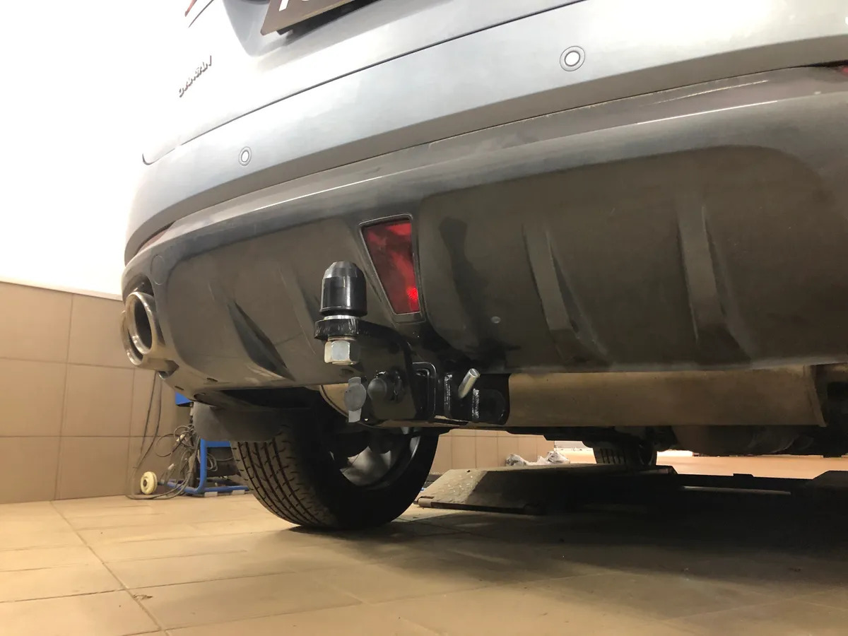 Быстросъёмный фаркоп TowRus для Changan CS95 (Mk.I) 2023- Шар Е с антистуком фото 6