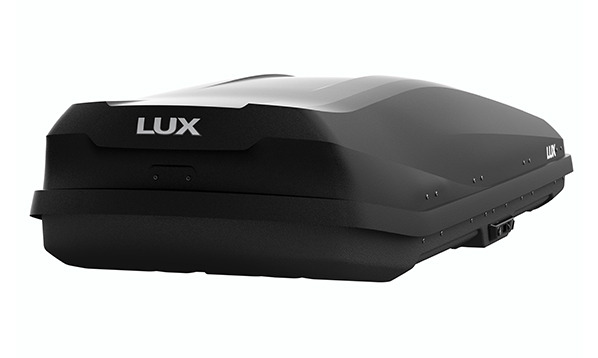 Бокс на крышу Lux Irbis 206 черный матовый фото 4