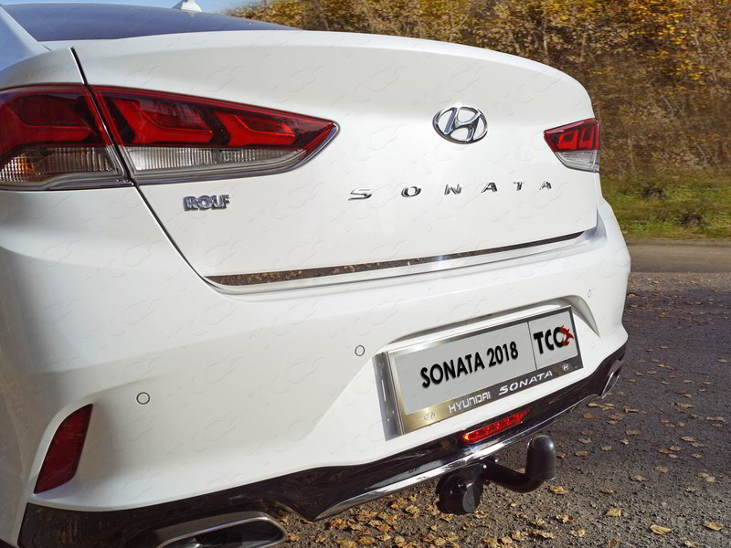 Фаркоп ТСС для Hyundai Sonata LF (Mk.VII) 2018-2020/ Hyundai i40 Vf (Mk.I) 2011-2018 шар А фото 2