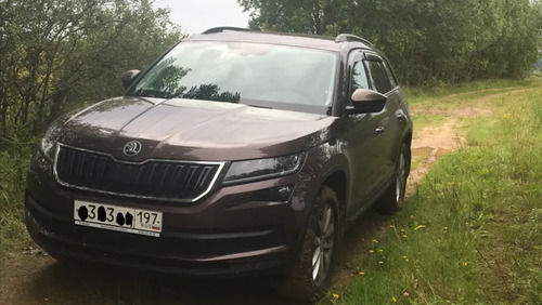 Дефлекторы V-Star для окон Skoda Kodiaq 2016-2022