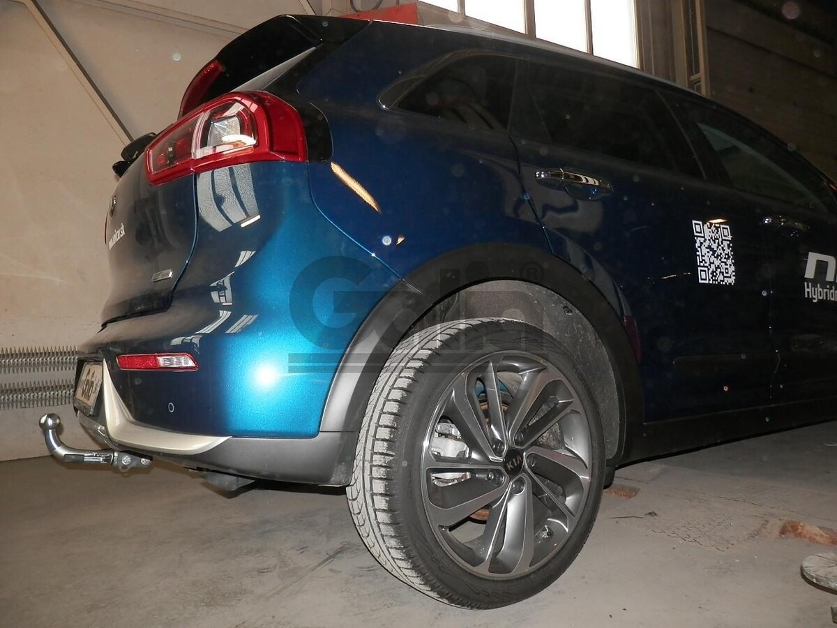 Оцинкованный фаркоп  GALIA для  Kia Niro DE (MK.I) 2016-2021 Шар А фото 5