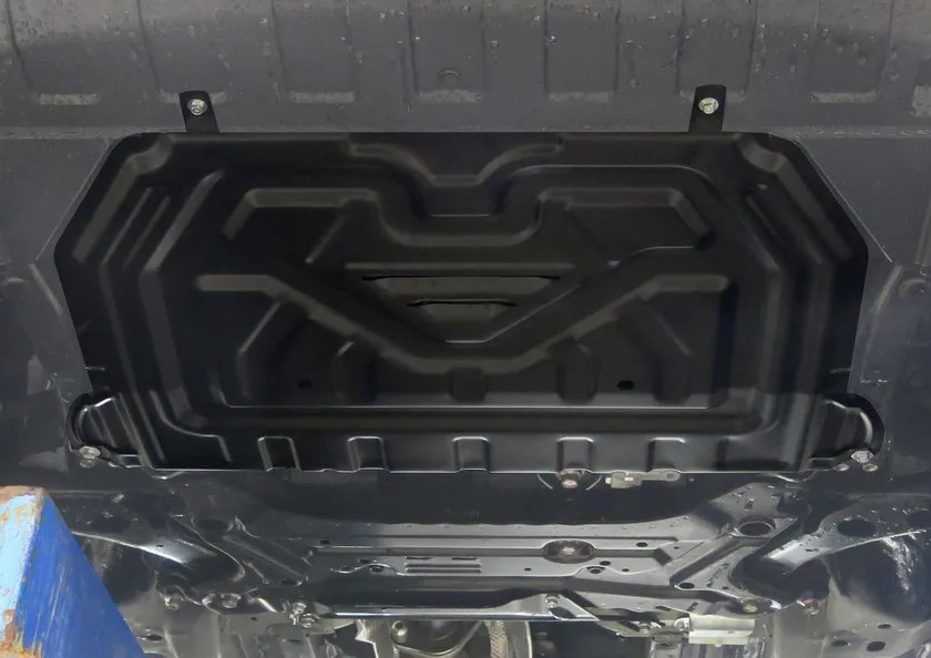 Защита AutoMax для картера и КПП Mitsubishi Outlander III 2012-2018 фото 2