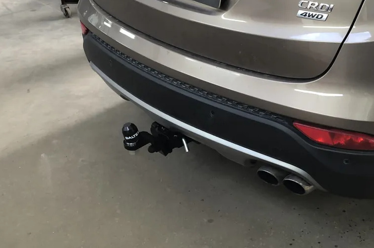 Фаркоп TowRus для Kia Sorento XM (Mk.II) 2012-2020/ Hyundai Santa Fe DM (Mk.III) 2012-2018/ Hyundai Grand Santa Fe 2014-2018 шар Е (система антистук) фото 7