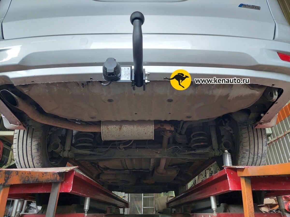 Фаркоп Halty для Nissan Serena C26 (Mk.IV), в т.ч. Hybrid, без парктроников 2010-2016 шар А фото 3