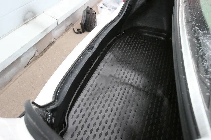 Коврик Element для багажника Toyota Camry VII седан 2.5L /3.5L 2011-2014 БЕЖЕВЫЙ фото 3