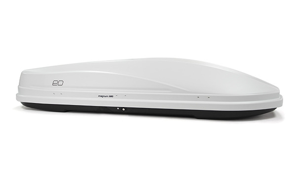 Бокс на крышу PILIGRIM Магнум 580 белый матовый