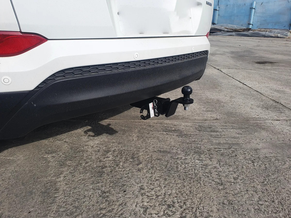 Быстросъёмный фаркоп УНИКАР для HYUNDAI TUCSON (Mk.III дорест) 2016-2018 / KIA SPORTAGE (Mk.IV дорест) 2016-2018 Шар Е фото 4