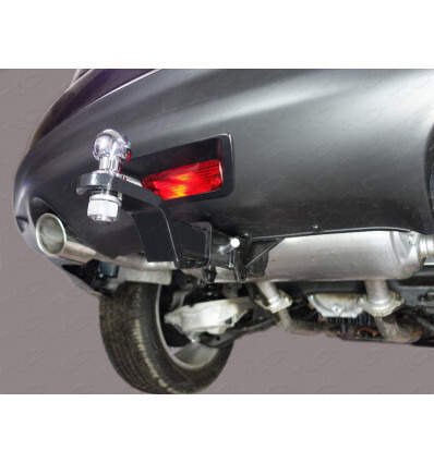 Быстросъёмный оцинкованный  фаркоп ТСС для Infiniti QX70 (Mk.II) 2015-2017 Шар Е фото 6