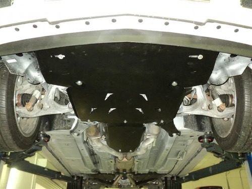 Защита алюминиевая АВС-Дизайн для картера и КПП Cadillac CTS II 2007-2013