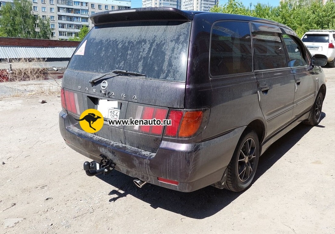 Фаркоп Halty для Nissan Presage U30 (Mk.I) 1998-2003/ Nissan Bassara JU30 (Mk.I) 1999-2003 шар А фото 4