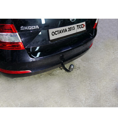Фаркоп оцинкованный ТСС для Skoda Octavia A7, A8 (Mk.III, IV) 2015- шар А фото 2