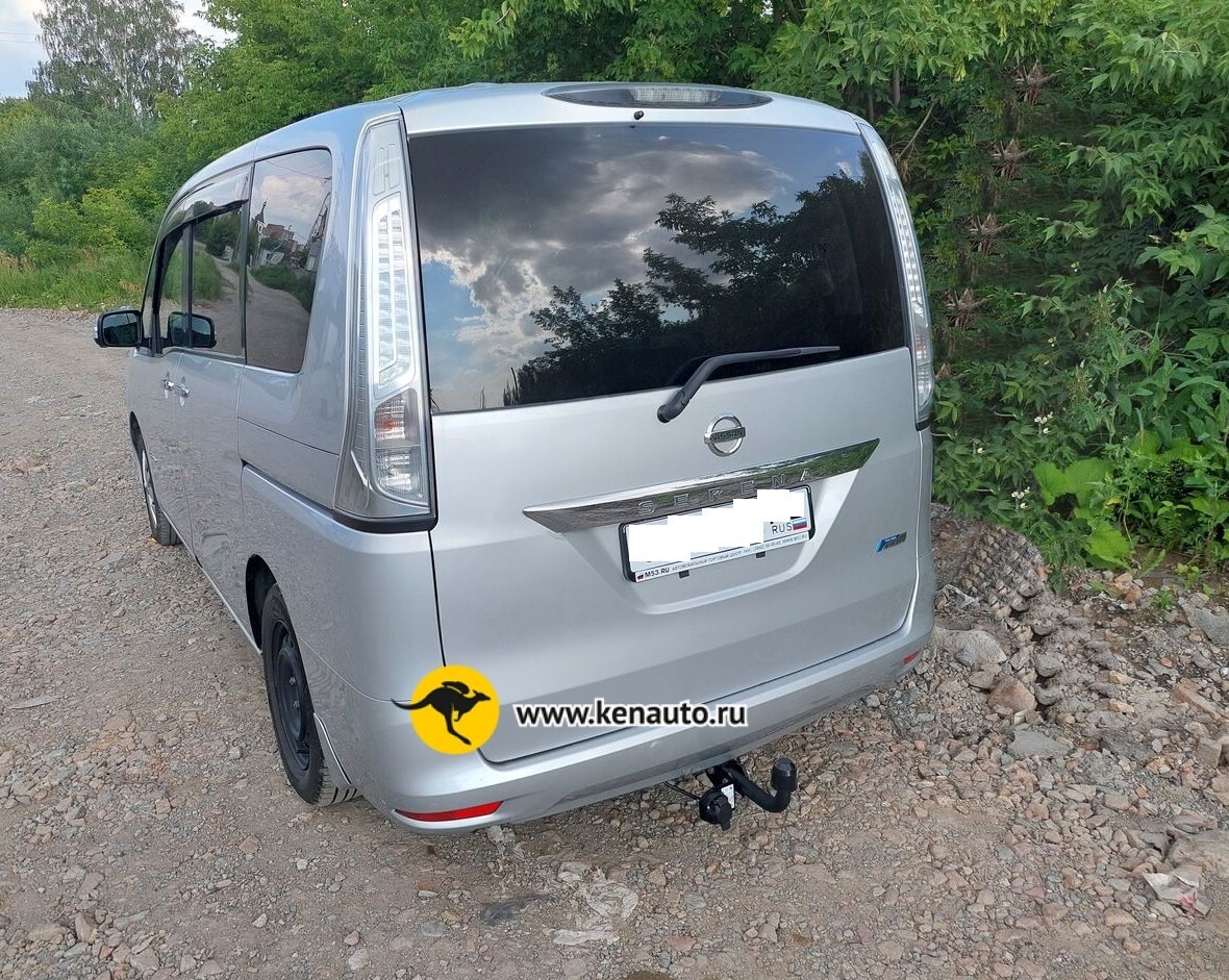 Фаркоп Halty для Nissan Serena C26 (Mk.IV), в т.ч. Hybrid, без парктроников 2010-2016 шар А фото 5