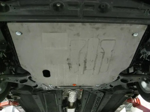 Защита алюминиевая АВС-Дизайн для картера и КПП Hyundai Sonata VI 2010-2012