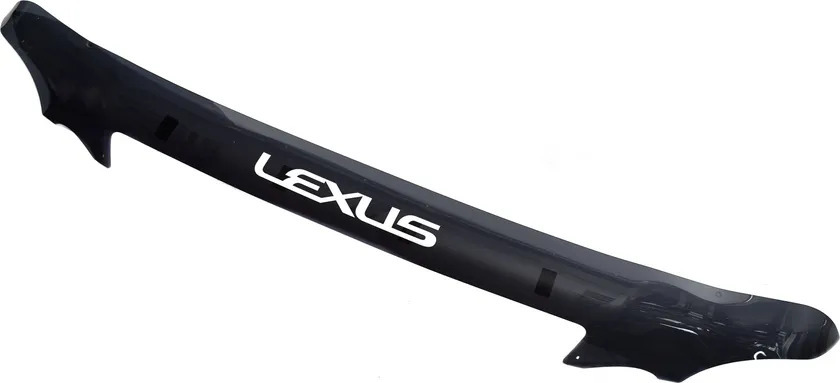 Дефлектор SIM для капота Lexus LX 470 1998-2007. (с надписью) фото 2