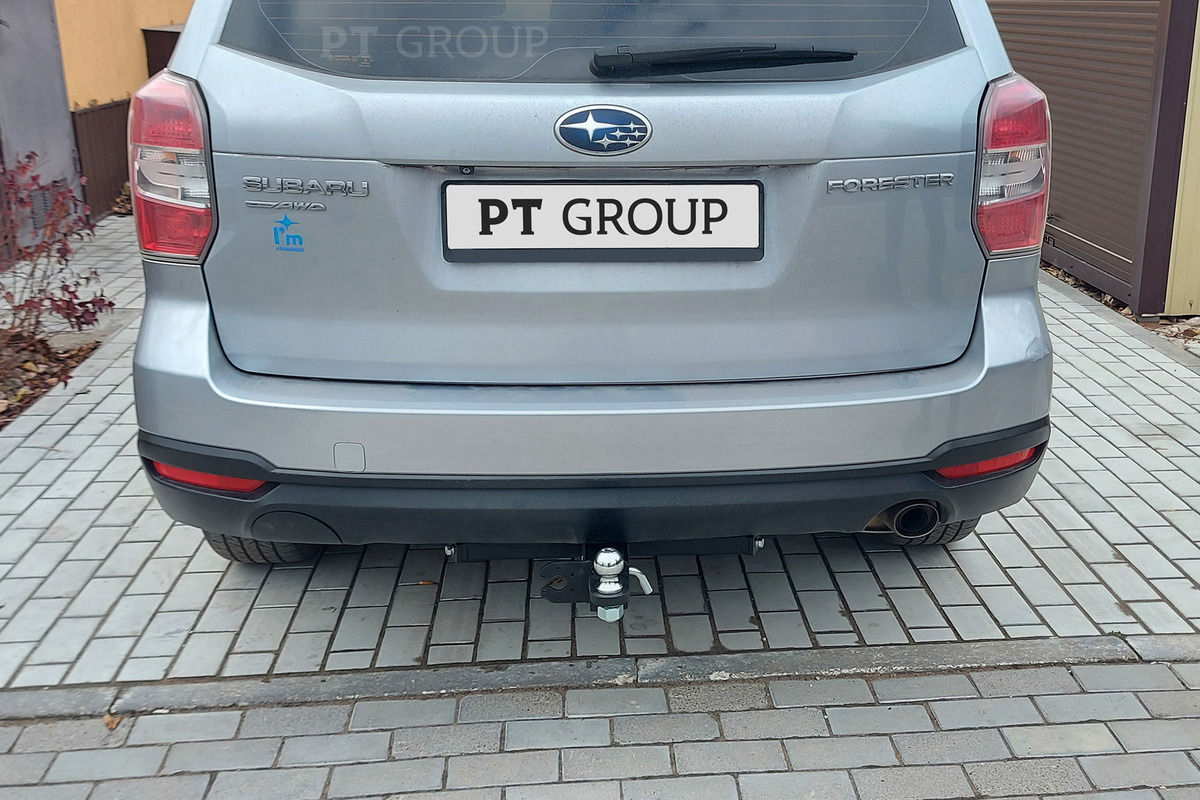 Фаркоп PT GROUP для Subaru Forester SJ (Mk.IV) 2013-2018 шар Е фото 5