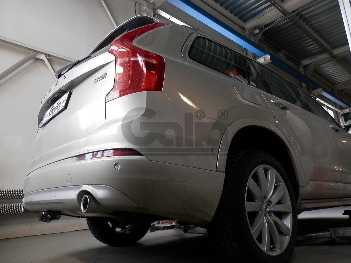 Быстросъёмный оцинкованный  фаркоп GALIA для Volvo XC90 L (MK.II) 2015- /  Volvo XC60 UZ (Mk.II) 2017- Шар V фото 4