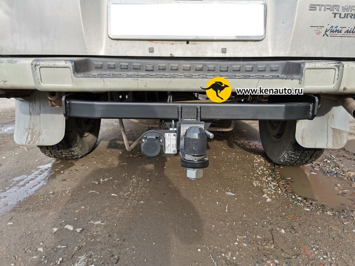 Быстросъёмный фаркоп Halty для Mitsubishi Delica (Mk.III) 1986-1999 Шар Е фото 5