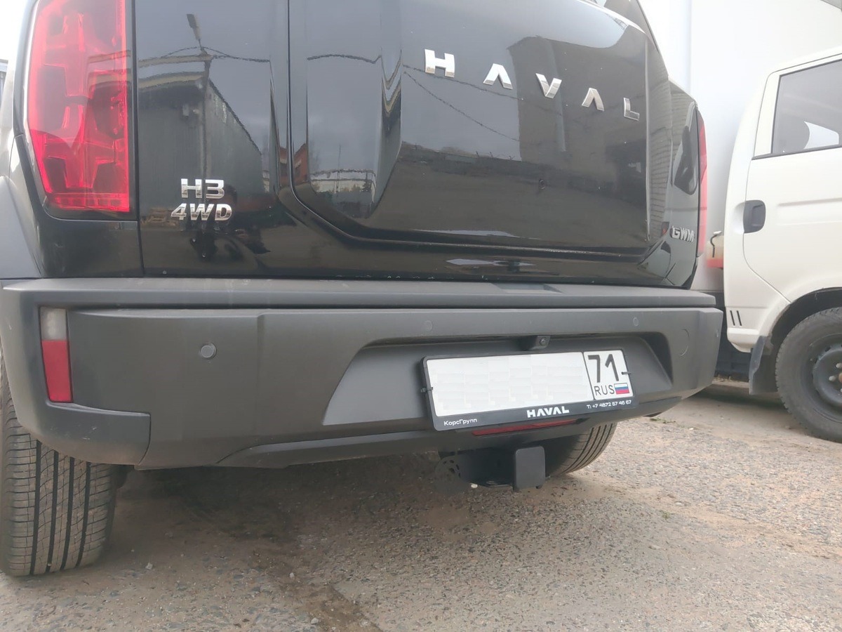 Быстросъёмный фаркоп с системой антистук для Haval H3 (Mk.I) 2024- Шар Е фото 4