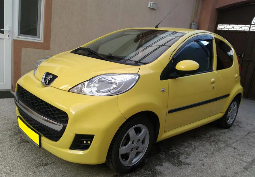 Дефлекторы Cobra Tuning для окон Peugeot 107 3-дв. 2005-2014