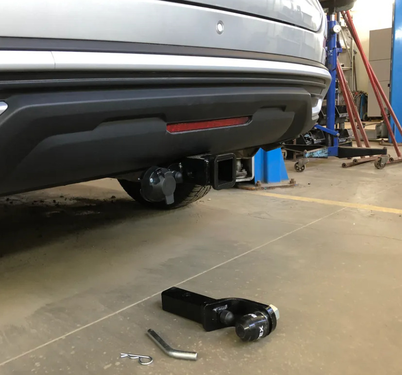 Фаркоп TowRus для Haval M6 (Mk.I) 2021- шар Е (система антистук) фото 5