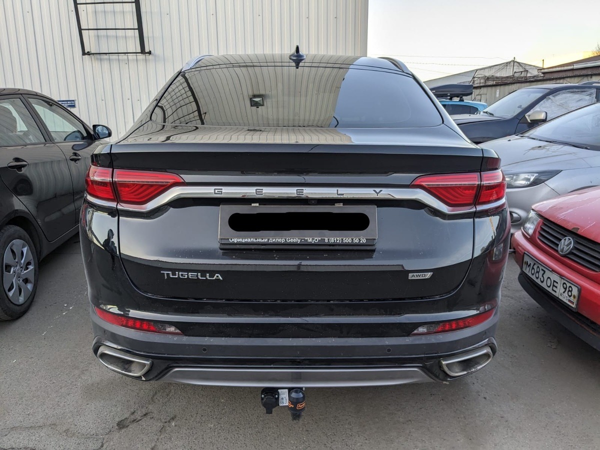 Фаркоп Oris-Bosal для Geely Tugella (Mk.I) 2020-2024 Шар А фото 6