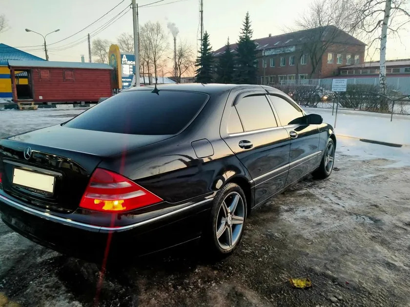 Дефлекторы Cobra Tuning для окон Mercedes-Benz S-Класс 1998-2005 W220 фото 3