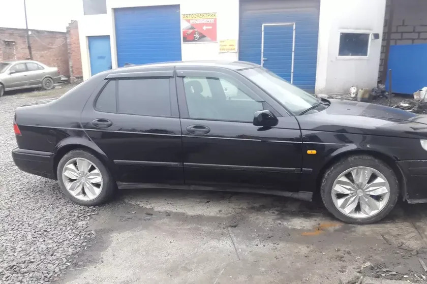 Дефлекторы Cobra Tuning для окон Saab 9-5 I седан 1997-2005 фото 3