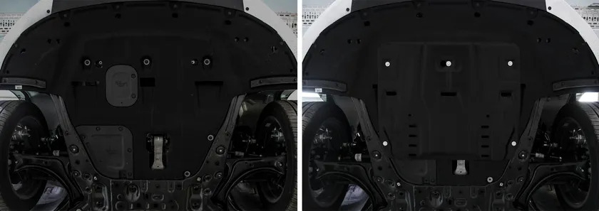 Защита AutoMax для картера и КПП Hyundai Sonata VIII 2019-2022 фото 3
