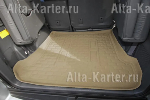 Коврик текстильный Sotra Liner 3D Lux для багажника Mercedes-Benz M-Класс (ML) W166 2011-2015 БЕЖЕВЫЙ