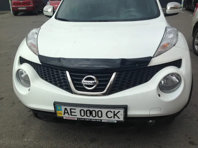 Дефлектор SIM для капота Nissan Juke 2010-2019 фото 2