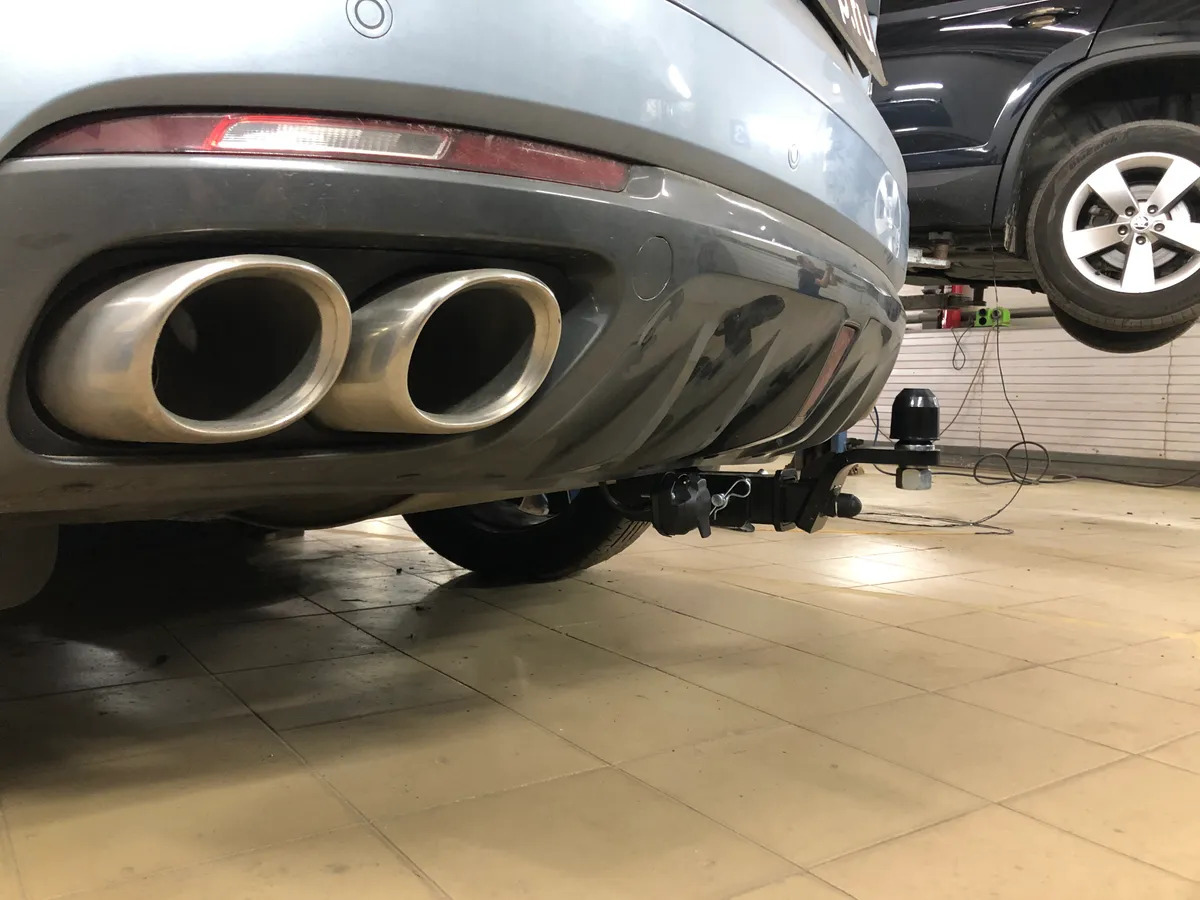 Быстросъёмный фаркоп TowRus для Changan UNI-K 2020- (авто для рынка РФ) Шар Е с антистуком фото 3