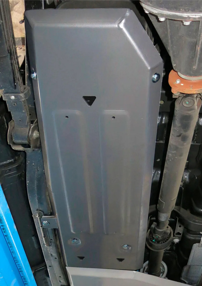 Защита алюминиевая Rival для топливного бака Ford Ranger III 2011-2015 фото 2