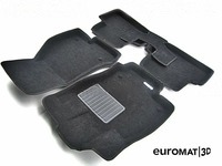 Коврики текстильные Euromat 3D Business для салона BMW 7 F01 2009-2012