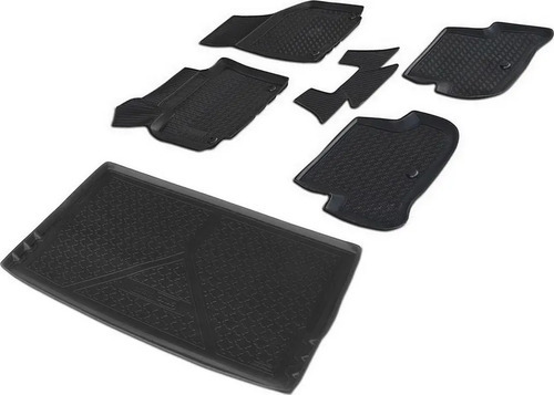 Комплект ковриков Rival для салона и багажника Skoda Yeti 2009-2018