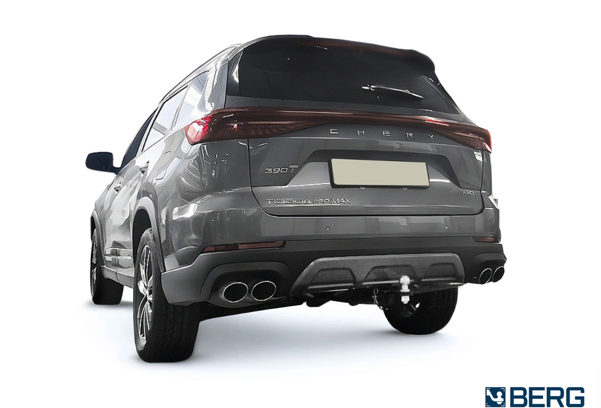 Фаркоп Berg для Chery Tiggo 8 Pro Max (Mk.I rest) 2023- / Chery Tiggo 8 Pro  (Mk.I rest) 2020-2024/ Tenet T8 (Mk.I) шар Е фото 2